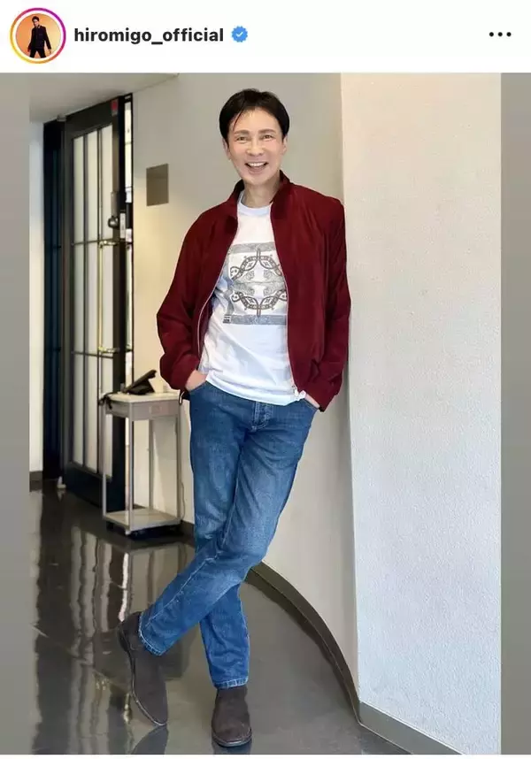 郷ひろみ、抜群スタイル際立つセルフショット！「バッチリ決まっていて素敵」