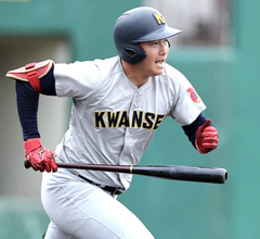 【大学野球】関学大・新井亮規浩は独立リーグからＮＰＢ入り目指す　父の広島・新井貴浩監督からエール「力尽きるまで頑張れ！」