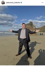 元横綱・白鵬翔氏、６年ぶりに島根を訪問「皆様にご挨拶し、素敵な時間を過ごさせていただきました」