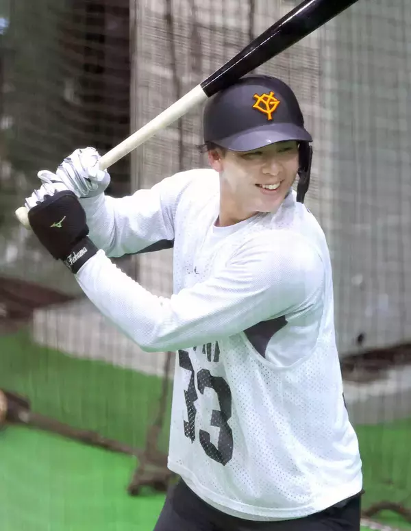 巨人ドラ５・小浜佑斗が開幕１軍＆レギュラー定着目指す　幼なじみオリックス・宮城大弥に「負けない」