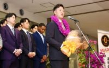 【巨人】１軍合同自主トレメンバーが宮崎に到着　主将・岸田行倫「リーグ優勝、日本一を達成するために宮崎で力をつける」