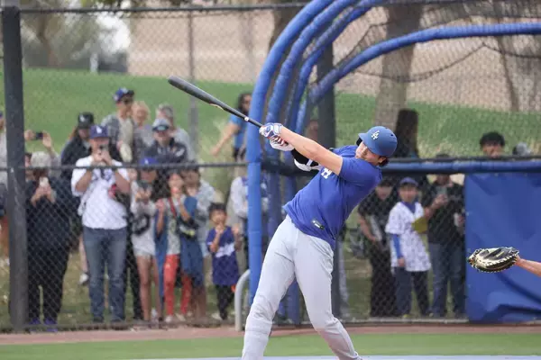 大谷翔平が今季”初安打”２度目ライブＢＰで強烈な当たり放って自己最速安打に
