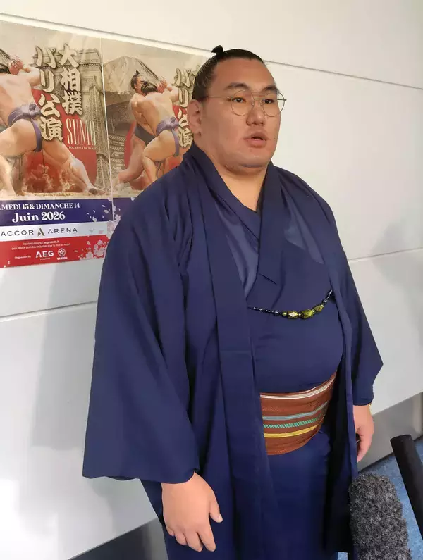 豊昇龍　パリ公演でフランスの英雄、柔道金メダルのリネールと“夢の対戦”約束「その時に相撲をやりましょう」
