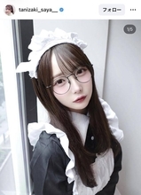 ≠ＭＥ谷崎早耶「おかえりなさいませ…」雰囲気ガラリのメイド服にファンもん絶「ガチ幸せ」「結婚しましょう」