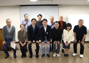 葛飾北斎が愛した長野・小布施町の大宮透町長が北斎生誕地の東京・墨田区で特別講演！すみだ在住時にヨネスケの“突撃！隣の晩ごはん”体験エピソードも披露