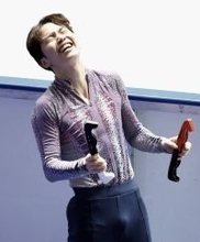 【全日本フィギュア】友野一希　８８・０５点でＳＰ４位　スピン転倒に思わず苦笑い　「最後までらしさ全開」