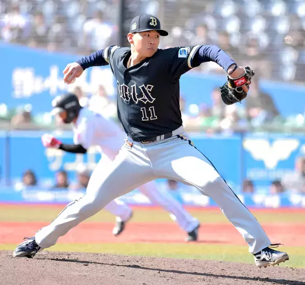 【オリックス】山下舜平大が５回２／３を４安打３失点、６奪三振で降板…開幕投手候補は最速１５５キロ