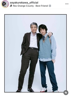 「舘さんがプリクラ」「レアすぎる」“６０歳差”２ショットが「親子のよう」と話題「国宝」でブレイクの１６歳・黒川想矢