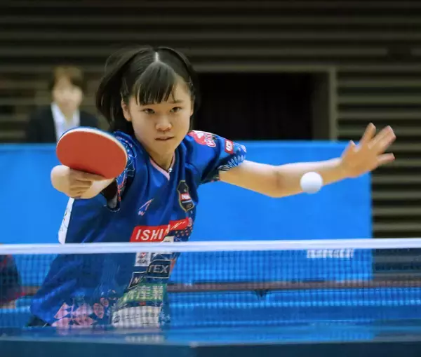 【卓球】１４歳・石田心美「強い選手とやってみたい」中学生対決制し８強　対戦熱望の橋本帆乃香は辞退も「早田さん…」