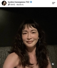 美背中全開ドレスで「唯一無二」と話題　４８歳誕生日の長谷川京子が「美しい」「素敵すぎ」「お綺麗」
