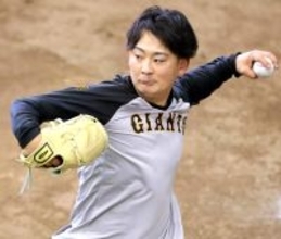 【巨人】投手陣が続々とG球場でブルペン入り　育成２位・林燦、堀田賢慎、泉圭輔、宮原駿介、板東湧梧、松井颯、富田龍…
