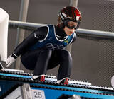 「【五輪】二階堂蓮が金メダルへ１３４メートルの大ジャンプ　１５日のラージヒルで３個目メダルを狙う「ずっと自信あるんで」」の画像1