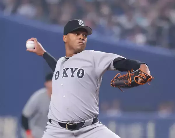 「【番記者Ｇ戦記】ルシアーノ　育成入団４年目でつかんだジャパニーズ・ドリーム「完璧な投球ができた」圧巻の３試合連続無失点　」の画像