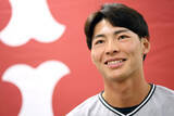「【巨人】平山功太が支配下登録会見「ラストチャンスをいただけた」オープン戦２戦連発の大型外野手　水野本部長「期待しかない」」の画像1