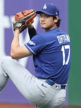大谷翔平、登板前日に左膝の状態確認でブルペン入り２４球　１８日のレイズ戦で“復帰登板”へ…２試合連続のイレギュラー調整