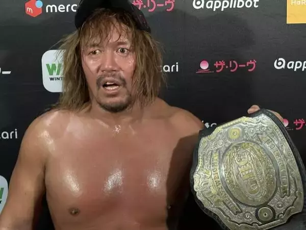 内藤哲也、「ＧＨＣヘビー級王座」初奪取…シェイン・ヘイストを破り「俺はこのリングに残るよ」…一方で「Ｎ―１」不参加を通告…８・９後楽園
