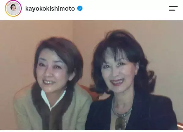 岸本加世子　岸惠子さんを追悼「憧れで大きな目標である大好きな先輩」パリでの思い出も明かす「悲しいです」