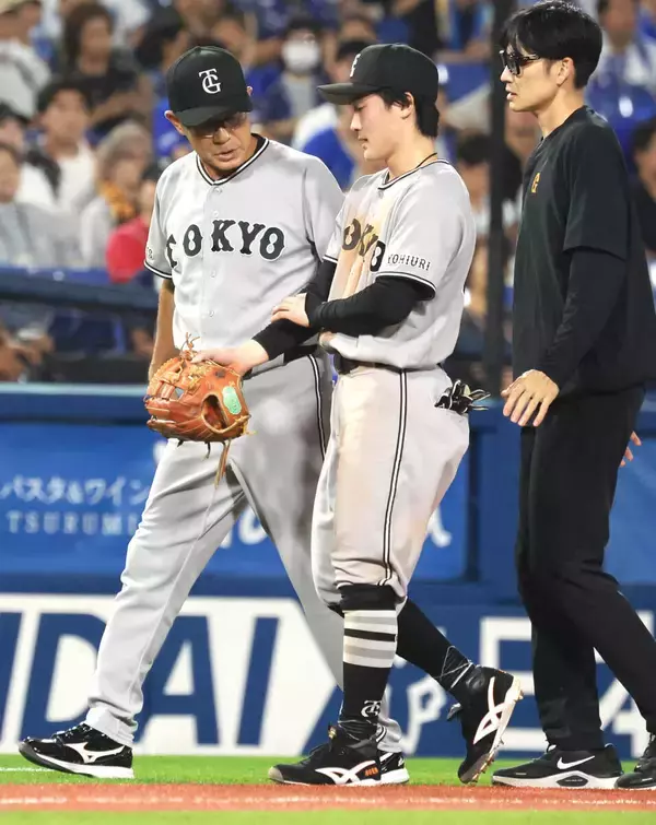 【巨人】浦田俊輔にアクシデントか　リーグ単独トップの３６盗塁も直後の守備で交代
