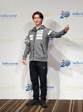 【フィギュア】中田璃士が西武グループと所属契約　大先輩の荒川静香さんからの激励に「すごく嬉しかった」