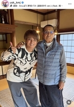 松坂大輔の恩師…横浜高元部長・小倉清一郎さんの近影「おお！」「懐かしい」「お元気そうで何より」ＯＢ・上地雄輔が公開