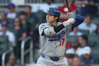 「５番ＤＨ」大谷翔平まさかの形でチャンス拡大　セールから出塁…１勝１敗の第３戦ブレーブス戦