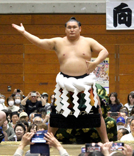 豊昇龍「横綱として責任もある。けがなく無事に終わることができて良かった」　一人横綱で春巡業を完走