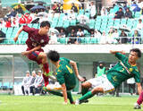 「【高校サッカー】浜松開誠館は小川煌斗（きらと）の反撃弾及ばずＶ２逃す　静岡学園に１―２惜敗…静岡県総体」の画像1