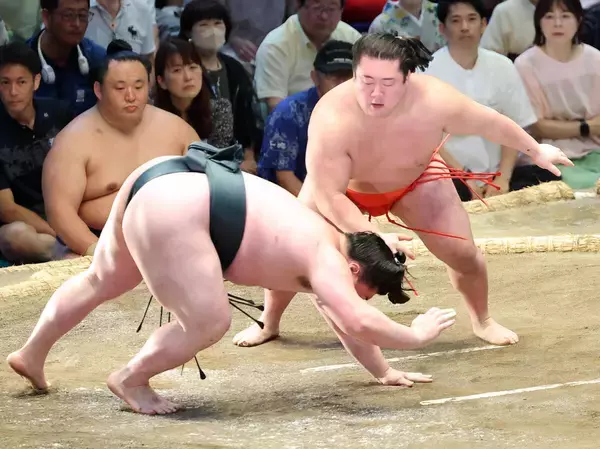 新十両の嵐富士が１０勝目「勝ち越し、２ケタできた。次は優勝。意識はしすぎずに、近い目標に置いて頑張る」
