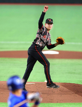 巨人１勝のハワード　６回途中まで完全も「早く１本…」うれしい記念球は「食いちぎられちゃうので大事に（笑）」