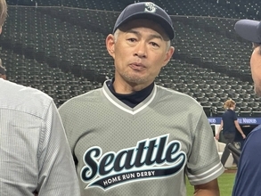 マリナーズが球団創設５０周年の本塁打競争　イチローさん決勝進出ならずに「何か足りない」とがっくり