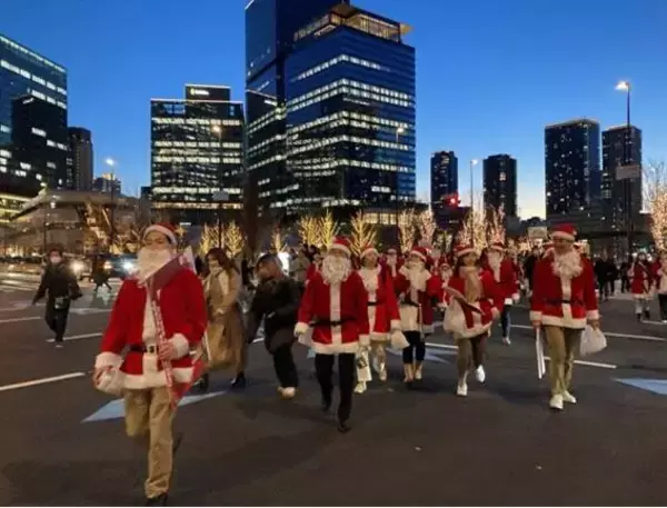 ５００人のサンタクロースが集結！２３日に大阪・うめきた２施設でプレゼント配布＆ゴミ拾い