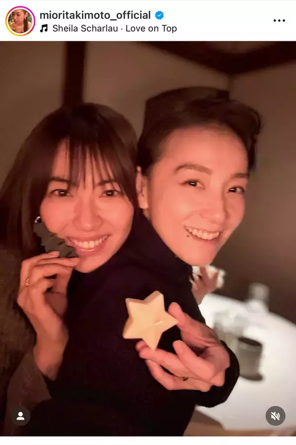 瀧本美織、９０年代に大ブレイクの女性タレントとの密着２ショットが話題に！「久しぶりに会えた」