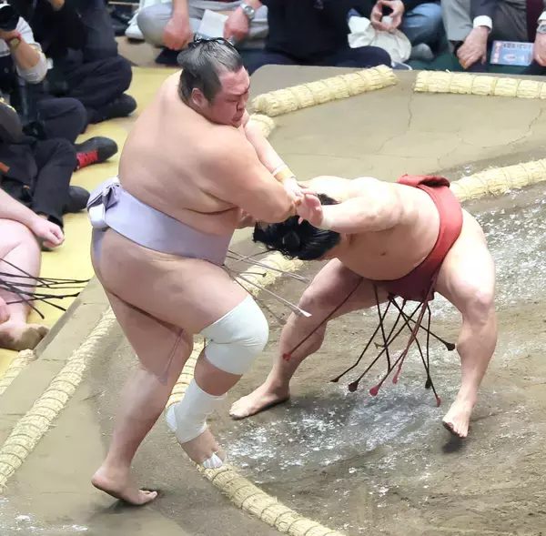 友風が２敗目　「相手の作戦勝ちです。何も言うことはないです。こういうこともありますよ」