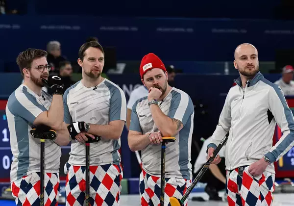 【五輪】派手柄パンツが復活！カーリング男子ノルウェー代表が亡き仲間のトレードマークを着用