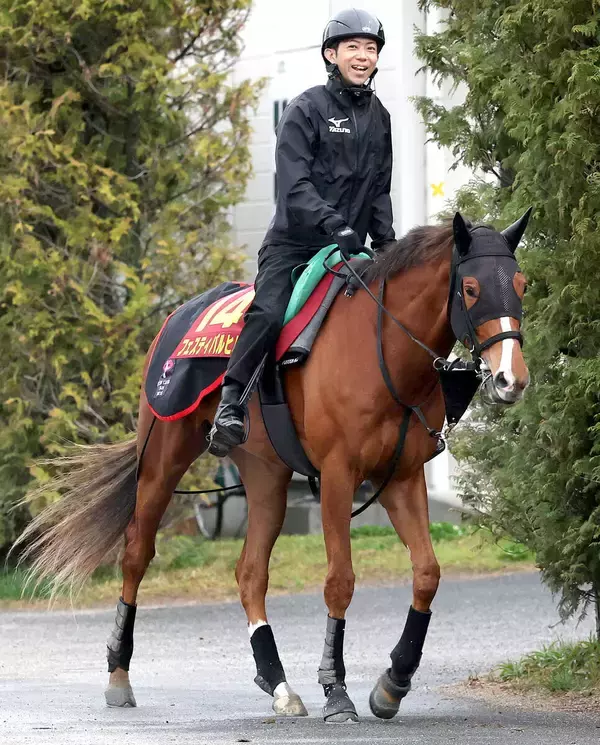 【桜花賞】フェスティバルヒルは久々でも動ける仕上がり　四位調教師「気合が乗って、動きも良くなっている」 　