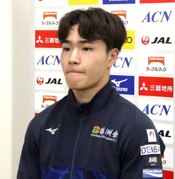 【体操】パリ五輪３冠の岡慎之助　「１０連覇くらいしたいですね」　ライバル橋本大輝との一騎打ちに「自分の体操が一番だと証明したい」　１４日からＮＨＫ杯