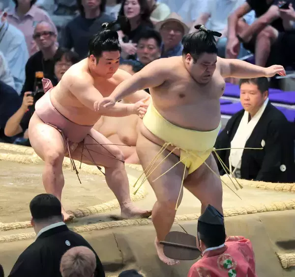 十両・炎鵬が３勝目　黒星先行も「一日一日なので気持ちで負けないように」