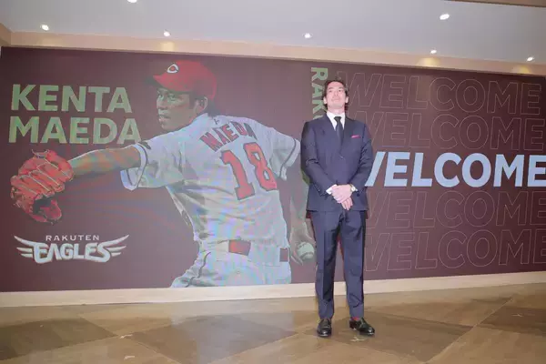 【楽天】前田健太が生涯・楽天誓う「現役を終える覚悟。生半可な気持ちで選んだわけではない」