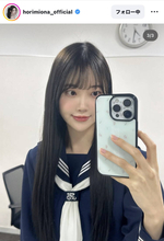 元乃木坂４６・堀未央奈「姫山椿以来のセーラー服」で自撮り！爽やかショットにファンくぎ付け！