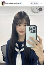 元乃木坂４６・堀未央奈「姫山椿以来のセーラー服」で自撮り！爽やかショットにファンくぎ付け！