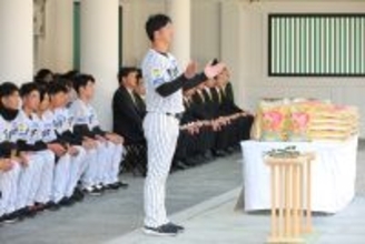 【阪神】連覇へ西宮神社で必勝祈願　宮司も太鼓判？「いい前兆」　選手会長・村上頌樹「ファンの皆さんに恩返ししたい」