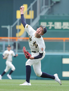【センバツ】神村学園・梶山侑孜のダイビングキャッチ＆レーザービーム「体重アップはパフォーマンスの向上につながった」好守に聖地どよめき