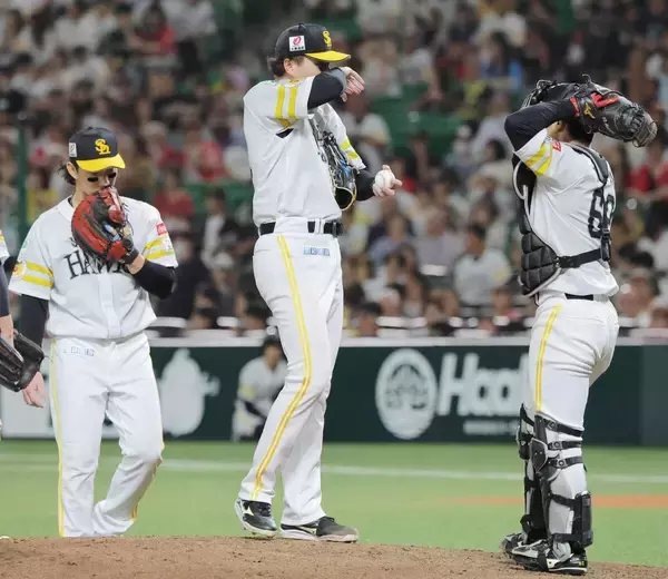 【ソフトバンク】前田純、５回までパーフェクトから暗転…６回に初安打から満塁ピンチ→同点打浴びて降板