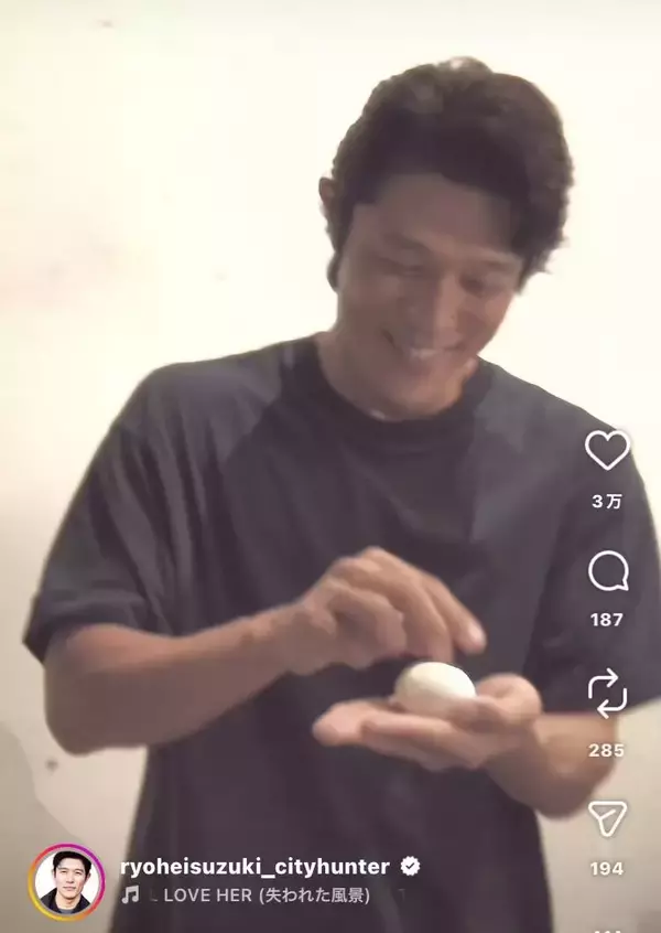 鈴木亮平「ゆで卵を食べている」姿が大反響！「ゆで卵になりたい」「メロい」「笑顔最高すぎる」「お茶目な表情」