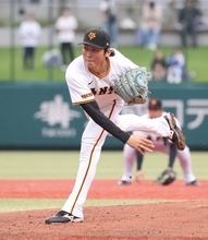 【巨人】「絶対抑えるって強い気持ちで」５年目の育成・花田侑樹がピンチで踏ん張り５回１失点…２軍ＤｅＮＡ戦