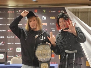ＯＺＡＷＡ「高橋ヒロム化」し内藤哲也を挑発…「もっとぉ！もっとぉ！楽しませてくれ！」…１０・２５両国国技館でＧＨＣ王座に挑戦