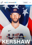 「カーショーがＷＢＣ米国代表に電撃参戦　昨季限りで現役引退もＭＬＢ公式サイト「彼のストーリーはまだ終わってない」…２６人目の内定　最強軍団結成も最終段階」の画像1