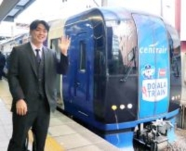 【中日】ドラフト１位・中西聖輝、「ドアラトレイン」で沖縄に出発「離脱することなく、やりきりたい」