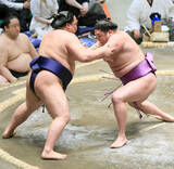 「十両・尊富士が押し出しで２勝１敗　地元の青森から応援団来場　２年前のＶパレードは「心の片隅にある」」の画像1