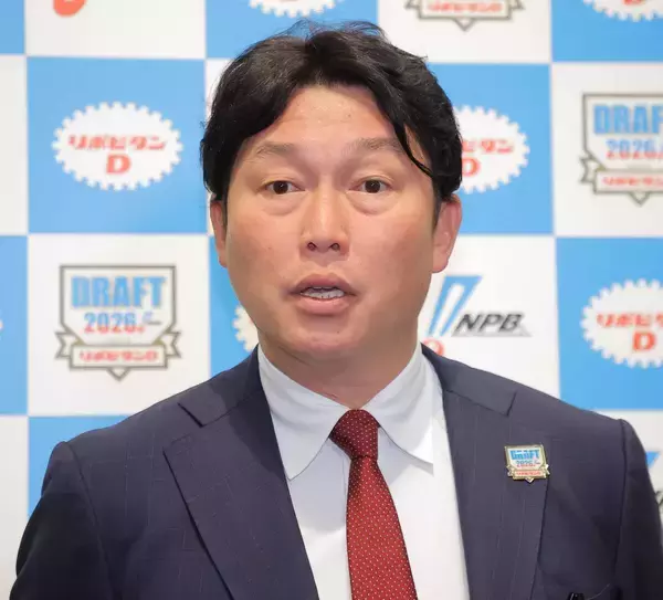 【ドラフト】広島・新井貴浩監督「是が非でも欲しかった」亜大・山里宝を単独指名　補強ポイントの二遊間守れる即戦力「梵に似ている」「チームの中心となる素質」